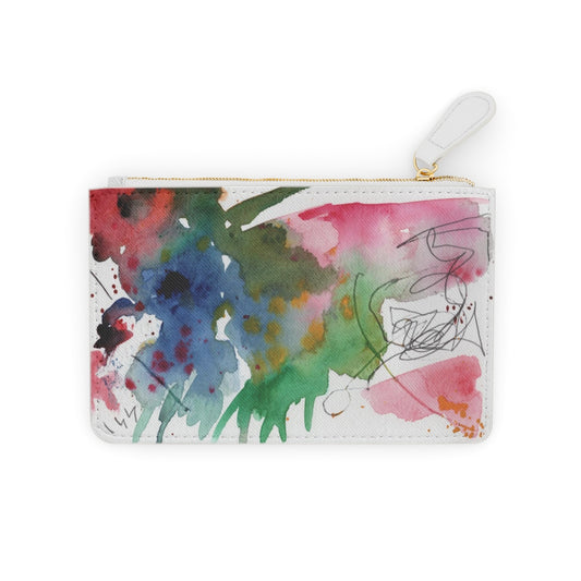 Abstract Mini Clutch Bag